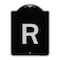 Signmission Sign with Letter R Heavy-Gauge Aluminum Architectural Sign, 24" x 18", BS-1824-22930 A-DES-BS-1824-22930 - alternate 1